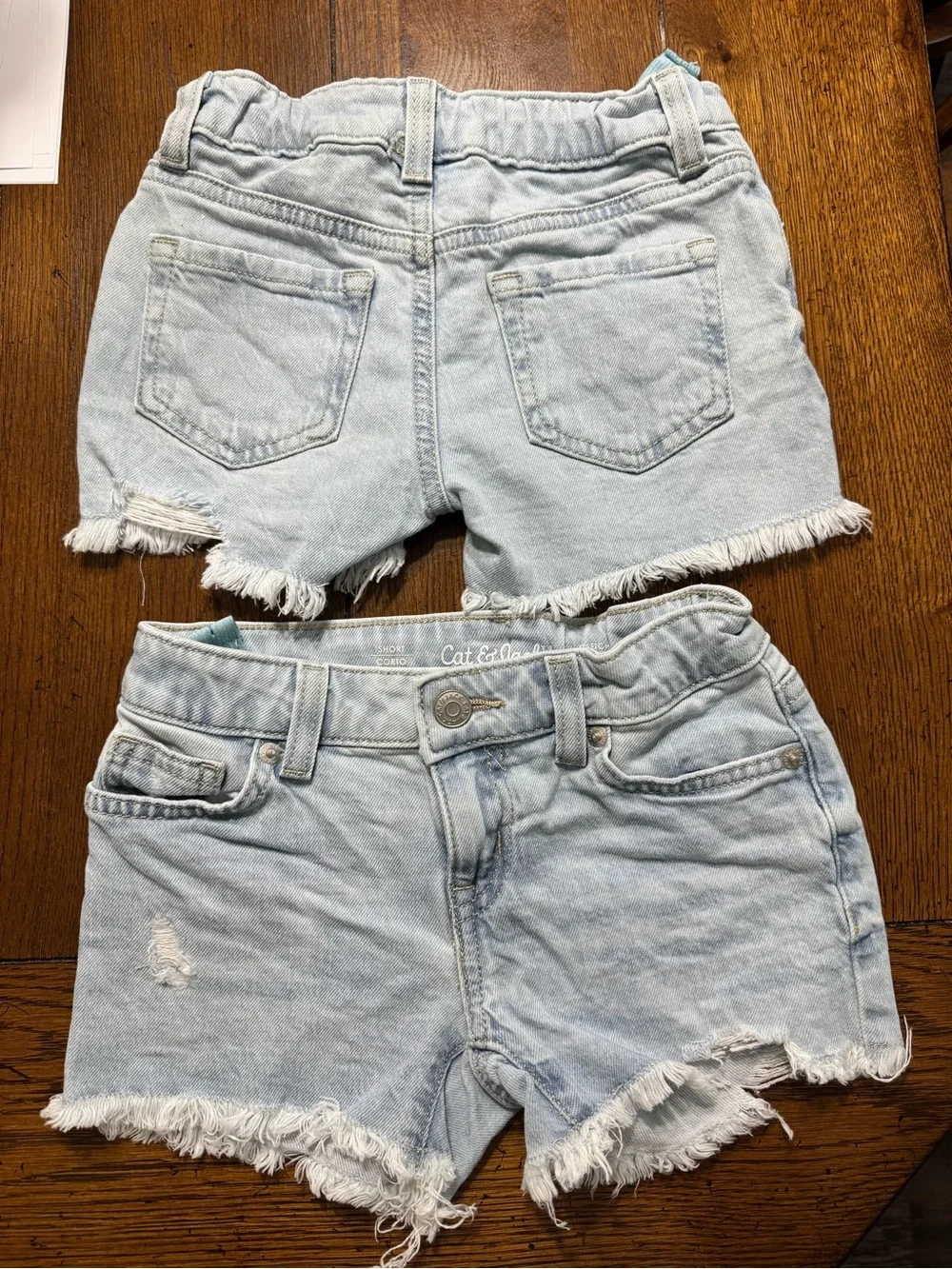 Girls Denim Shorts Bundle of 6/$28